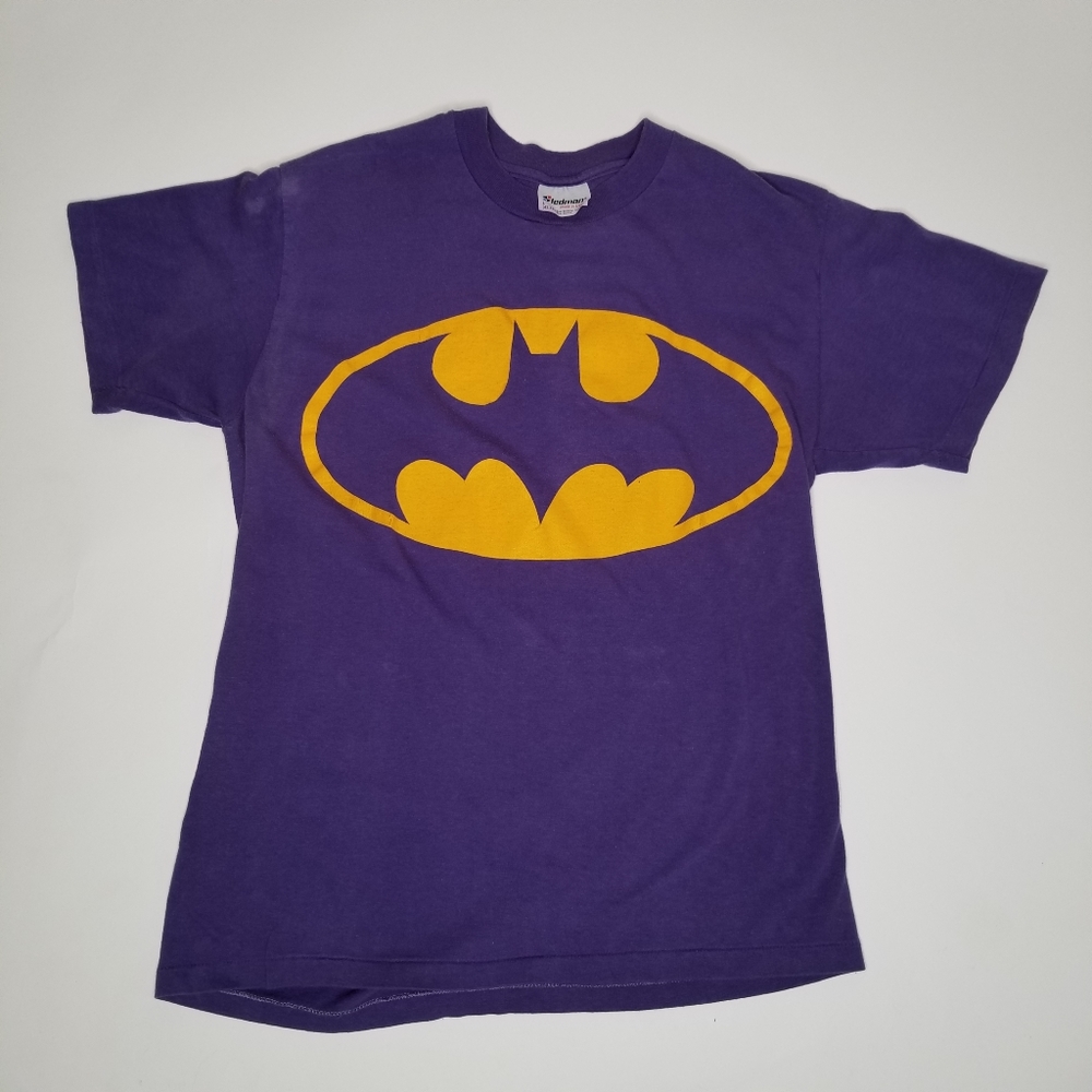Vintage early 90s Batman single stitch stedman L